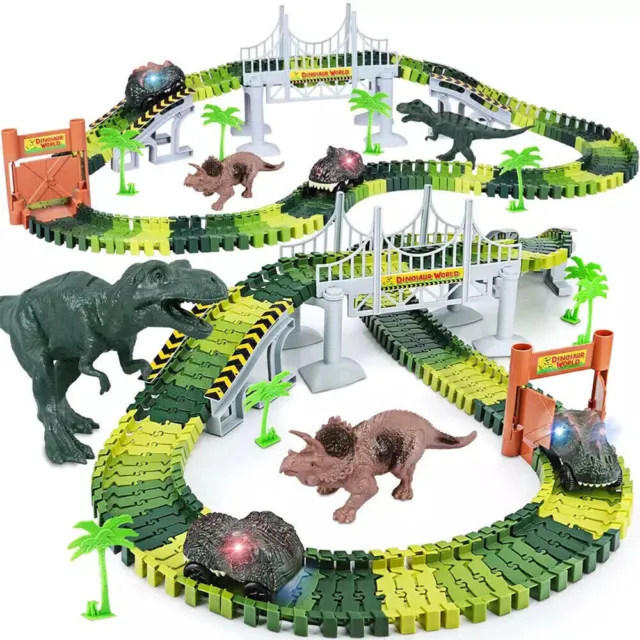 Schleich Dinosaurs, Dinosaur Toys for Kids, Tyrannosaurus Rex Attack  5-Piece Dino Set with T-Rex Toy, Ages 4+