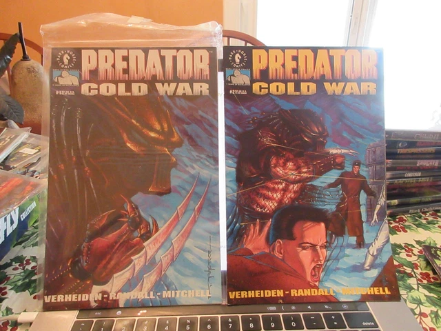 Predator Cold War #1-4 (1991) Dark Horse Comics Full Complete Series!