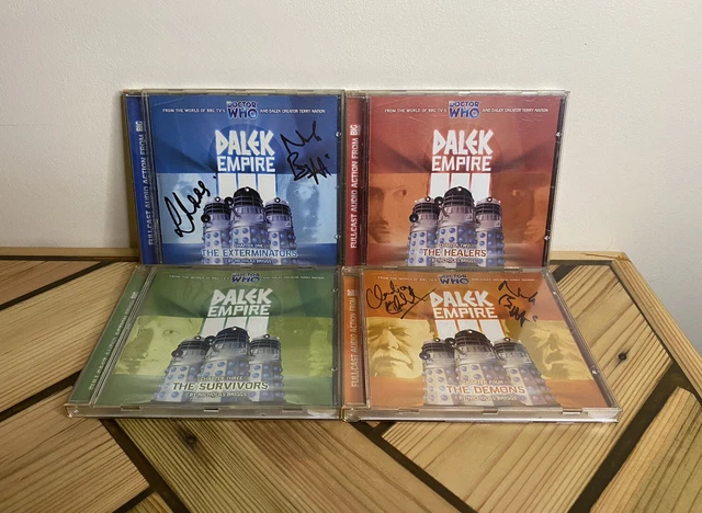 Doctor Who Dalek Empire III Chapter 1-4 CD Audio Book- Nicholas Briggs- x4 CD's