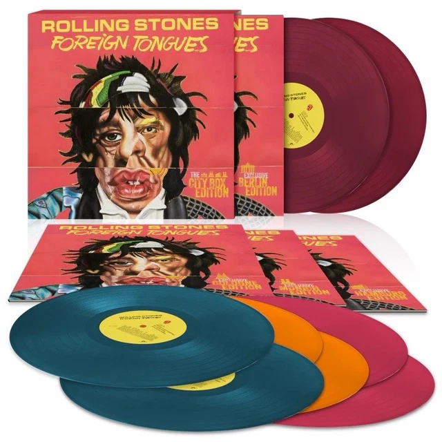 ROLLING STONES FOREIGN Tongues Germany Lim. Pop Up C…