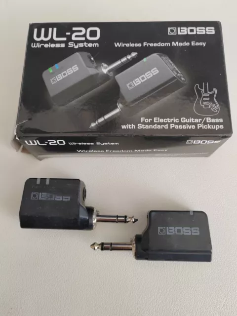 BOSS WL-20 WIRELESS GUITAR SYSTEM - Boxed With Manual
