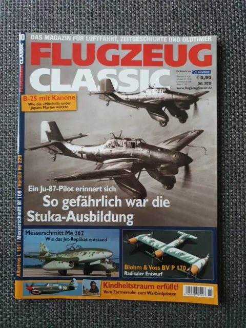 Flugzeug Classic Ausgabe Oktober/2015 Zeitschrift