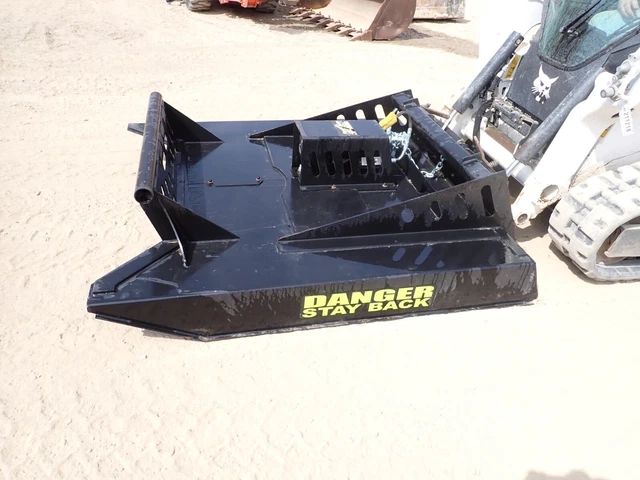 New/Unused 72" Skid Steer Brush Cutter Stock#615666 Bobcat Cat John Deere Kubota