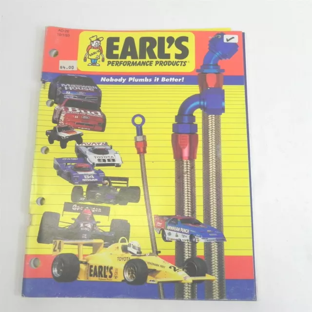 Vintage 1993 Earls Performance Products Automotive Parts & Accessories Catalog