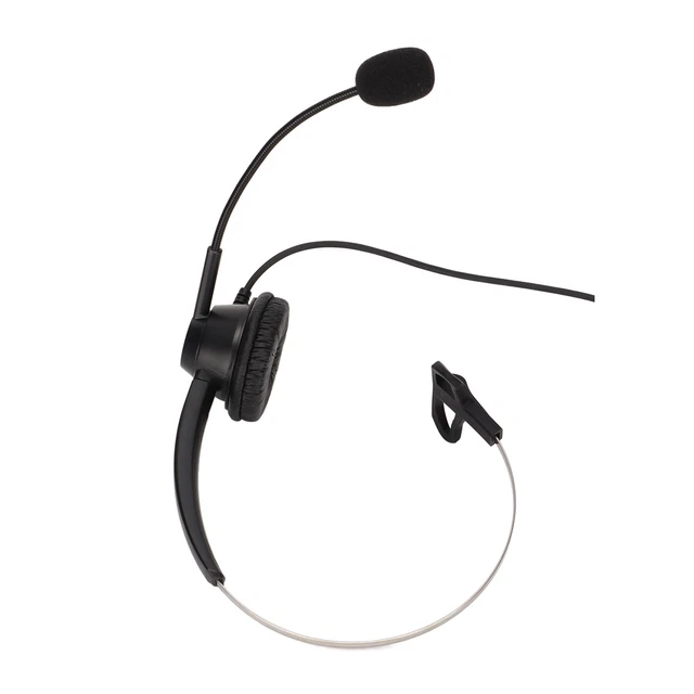 H360‑RJ9 Telephone Headset Call Center Headset With Noise Canceling Mic For SP5