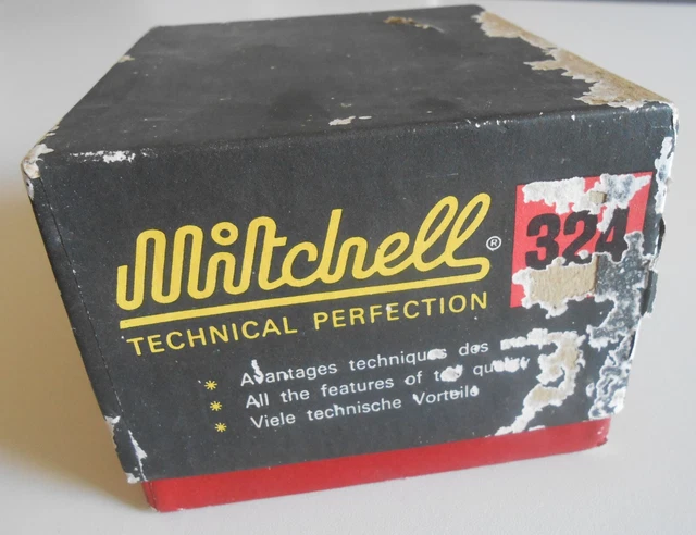 ANCIEN ET RARE MOULINET DE PECHE -MARQUE MITCHELL 324 -5