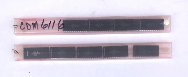 Lot of 9   RCA   CDM6116  2Kx8    Static Ram CMOS Memory Chip