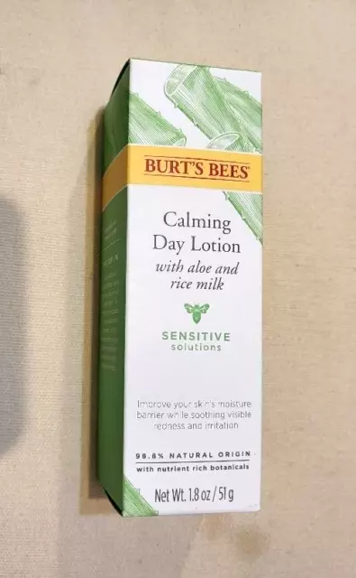 Burt's Bees Daily Face Moisturizer Cream for Sensitive Skin, 1.8 oz