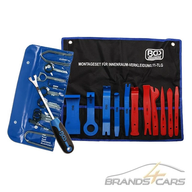 38-Piece Car Radio & Navigation System Removal/Installation Tool Kit - Universal Set In Bag