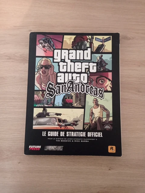 GRAND THEFT AUTO Gta San Andreas Guide Strategie Officiel Playstation ...