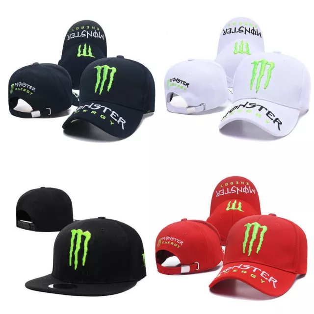 HOT MONSTER ENERGY Baseball Skateboarded Casual Men S Hat Snapblack Cap 10.40 PicClick UK