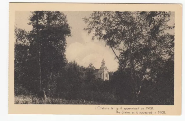 L'Oratoire St-Joseph en 1908 MONTREAL Quebec Canada 1930-33 Carte Postale