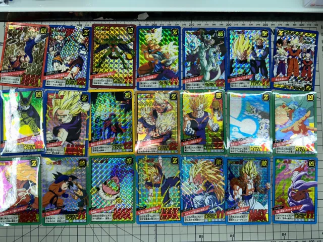 Bandai Dragon Ball Super GT Z 30th carddass cards set 99pcs premium edition