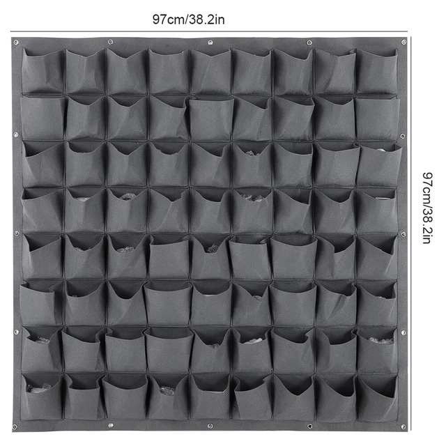 Verticale 2 Sacchetti Da Appendere, Per Fiori E Fragole, Multifunzione Torre Idroponica