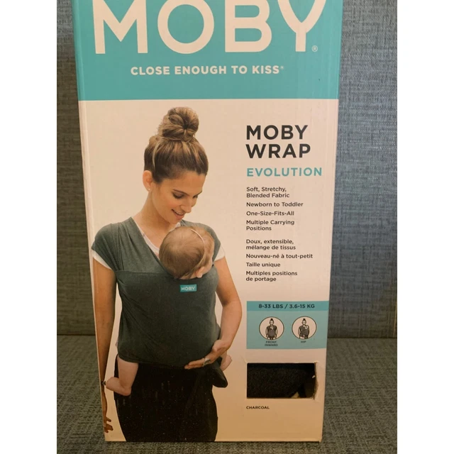 Portabebés Moby Wrap | Evolution | Portabebés envolvente para recién nacidos y bebés