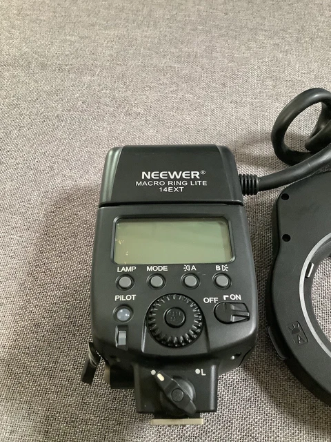Neewer Close-up NW-14EXM Universal LED Macro Ring Flash Light EX