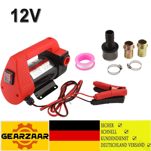 Pompa diesel 12 V 220 W pompa di aspirazione olio pompa olio combustibile pompa carburante autoadescante