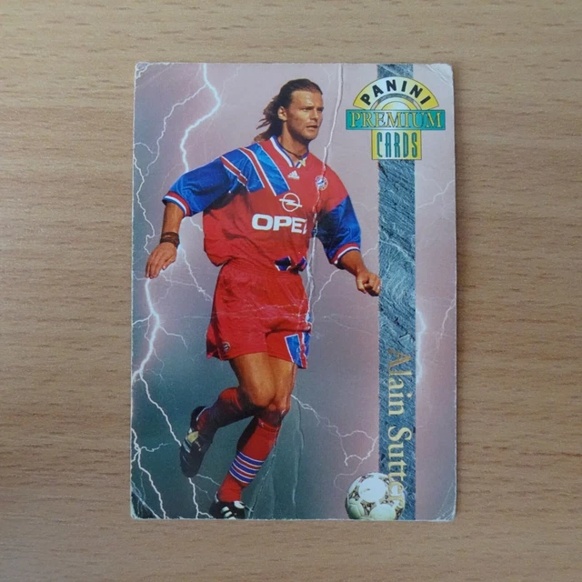 1994-1995 PANINI PREMIUM Cards RAN SAT.1 Fussball #86 ALAIN SUTTER ...