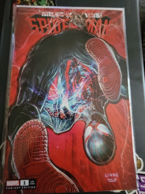 Miles Morales: Spider-Man #1 John Giang Exclusive Trade Dress Variant Marvel 🔥