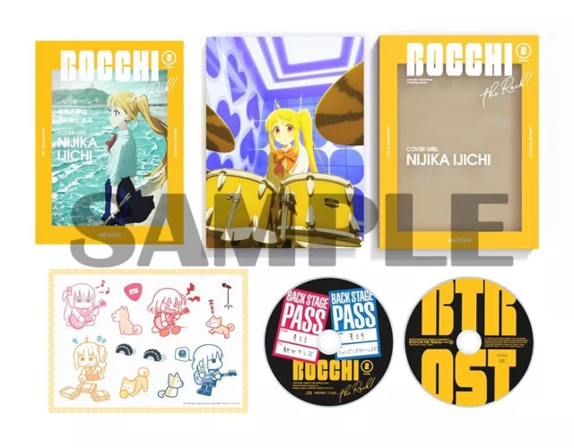 BOCCHI THE ROCK 2 First Limited Edition DVD Soundtrack CD Booklet Japan Blu-ray