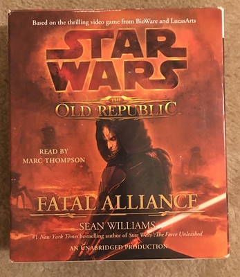 Star Wars Old Republic Fatal Alliance Unabridged Audio Book 11 x Cd Boxed V.Rare 