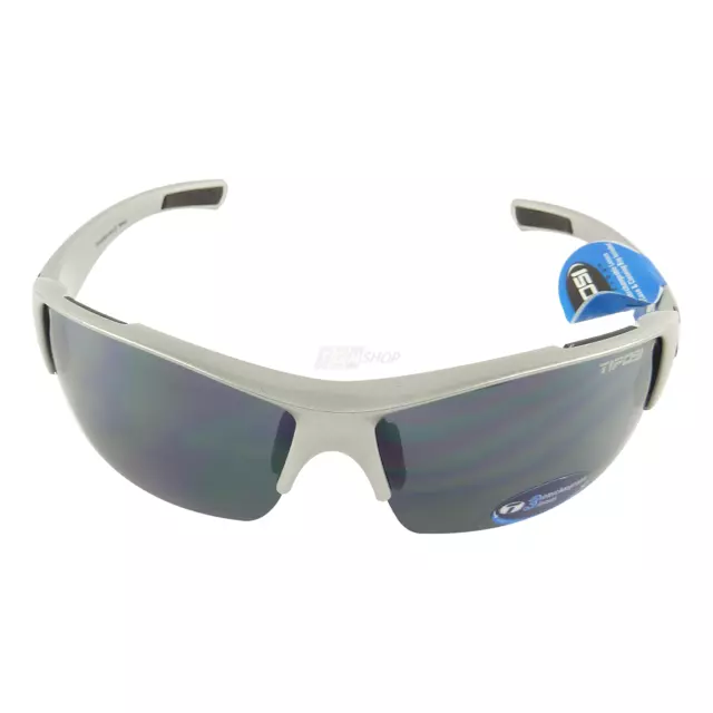 TIFOSI SLOPE Metallic Silver T-I990 Interchangeable Glass Sports Sunglasses Sun Glasses 2