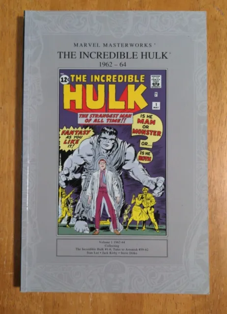 Marvel Masterworks: The Incredible Hulk vol 1 (Panini UK, 2008) TPB paperback