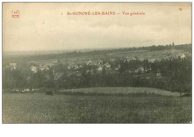 58.SAINT-HONORE-LES-BAINS.n°48.VUE GENERALE