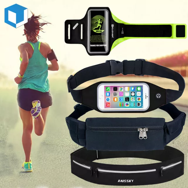 Sport Armband Gym Running Jogging Case Holder Waist Belt Bum Pouch fr Cell Phone