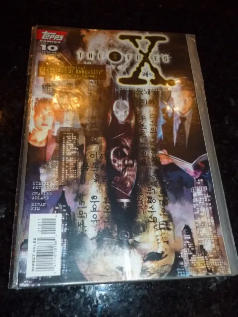 THE X-FILES Comic - Vol 1 - No 10 - Date 10/1995 - Topps Comics