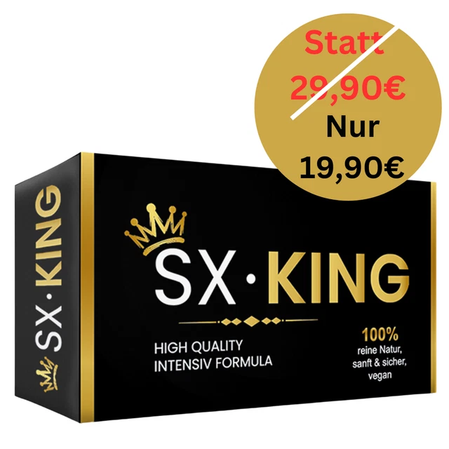 SX KING STARKES Potenz Mittel 30X Sex Pillen Für Männer Hochdosiert Nur ...