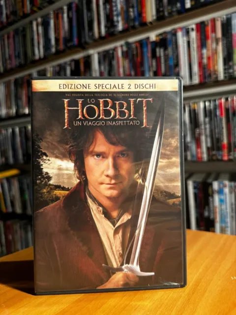 LO HOBBIT Un viaggio Inaspettato Special Edition 2 DVD DOPPIO DISCO COME NUOVO