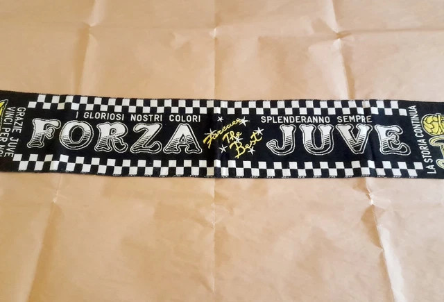 SCIARPA JACQUARD JUVENTUS e cartolina TORINO È