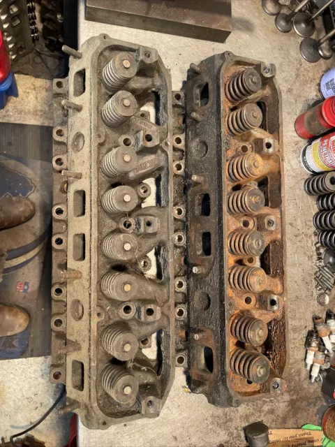 1972 OEM Original big block Mopar cylinder 346 heads Chrysler Dodge Plymouth 1972 OEM Original big block Mopar cylinder 346 heads Chrysler Dodge Plymouth