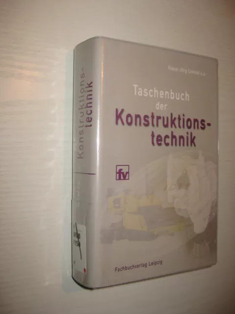 Taschenbuch der Konstruktionstechnik von Klaus J Conrad (2004)