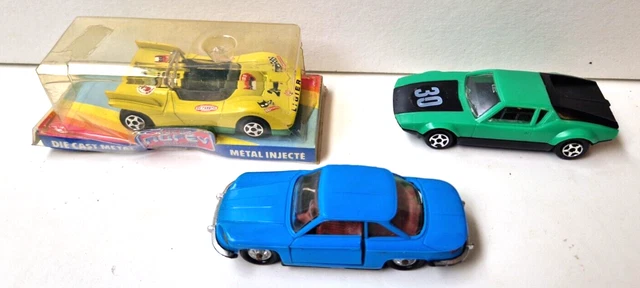 Lot 3 Mini-Jet Norev – Neufs En Boîte – Jouets Anciens – Collection Majorette
