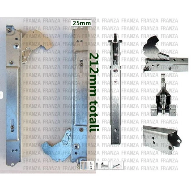 Kit Cerniera Porta Per Frigorifero/Congelatore Integrato - Foto 5