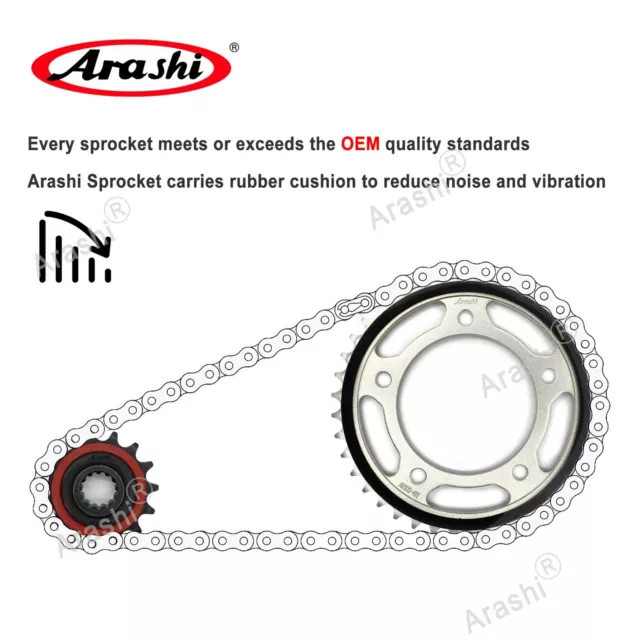 520 Chain Front 15T Rear 41T Sprocket Kit For Honda CB500F ABS 2013 - 2020 2014