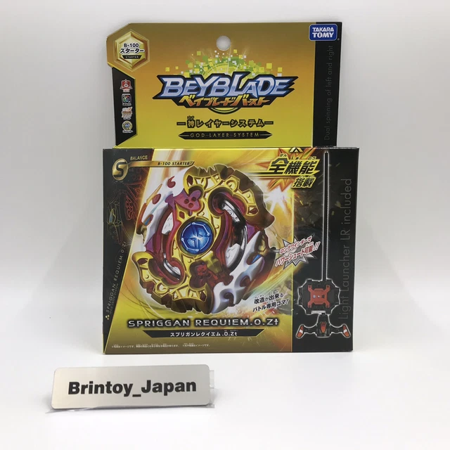 Takara Tomy Beyblade Burst B-100 Starter Spriggan Requiem.0.Zt Requiem