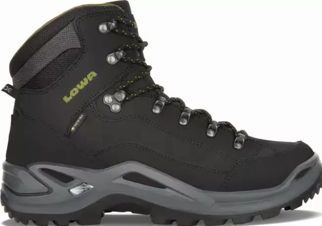 LOWA Renegade GTX Mid Herren Gore-TEX  Schwarz/Oliv  Größe wählbar!  NEUWARE!!