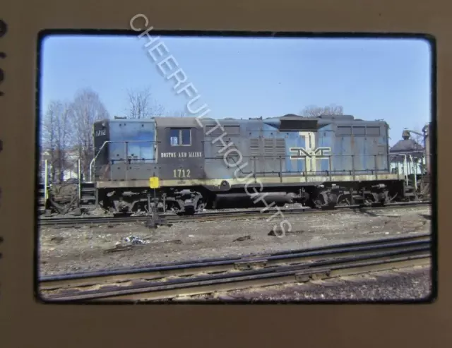 Original  '73 Kodachrome Slide BM Boston Maine 1712 GP9 Mechanicsville    36P64
