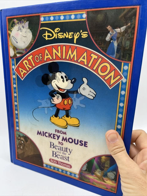 DISNEY'S ART OF Animation Book With Lenticular Cover By Bob Thomas £10. ...