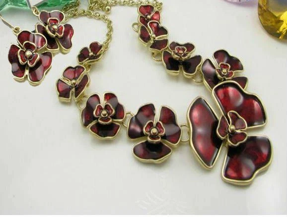 Parure Bijou STATU QUO NICE - Thème Amour, Collier Et Bracelet, Perles, Occasion