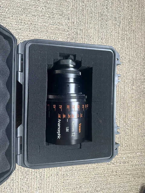 VAZEN 40MM T2 1.8x Anamorphic Lens for Micro Four Thirds Cameras