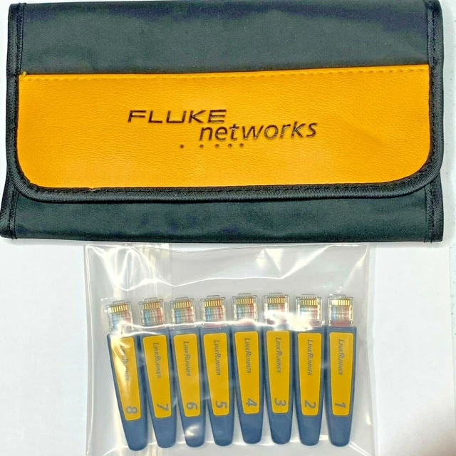 FLUKE LINKRUNNER REMOTE Cable ID Identifier Set #1-8 Wire Wiremap 
