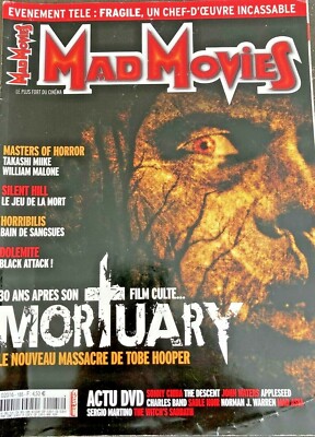 EVA INSENSIBLES MAD MOVIES N°250 LA DAME EN NOIR SILENT HILL 2 PHANTASM 