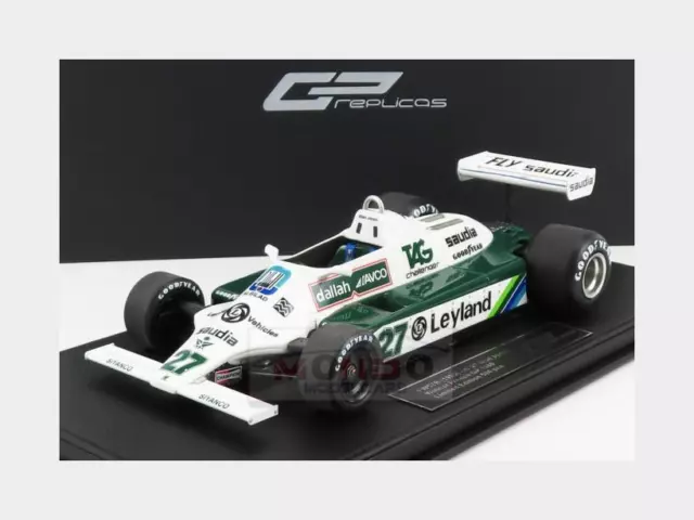 1:18 GP REPLICAS Williams F1 Fw07B #27 Winner French Gp 1980 Alan Jones GP133A M