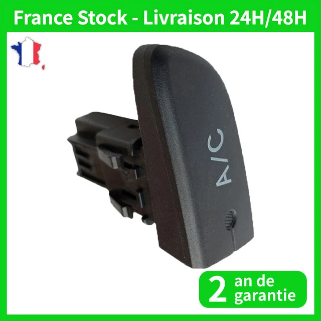 Bouton De Climatisation Pour Citroën C1 / Peugeot 107 - Référence 6554KX, Remplacement Facile, Compatible 2005-2014 - 2