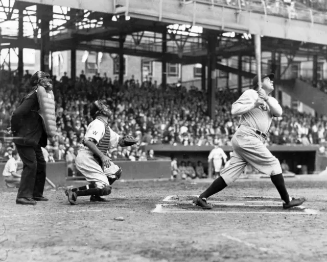 BABE RUTH 8x10 CELEBRITY PHOTO PICTURE THE SHOT