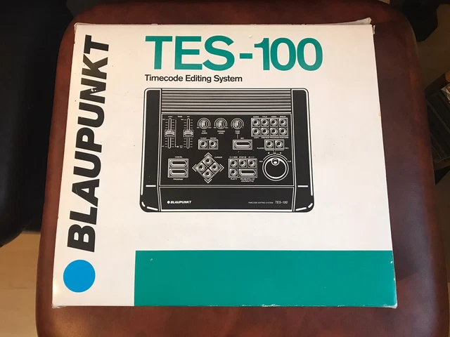 BLAUPUNKT TES-100 TIMECODE Editing System VITC (VHS Hi8 ...